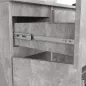 AKORD K100 Beton Komód 3 Fiókos 2 Ajtós Tárolószekrény