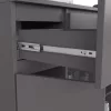AKORD K100 Modern Komód Laminált Grafit-Szürke 6 Polcos