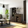 AKORD K100 Modern Komód Laminált Grafit-Szürke 6 Polcos