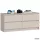 AKORD Furniture Factory CLP K120 Komód Laminált Lap Kasmír 4 Fiókos