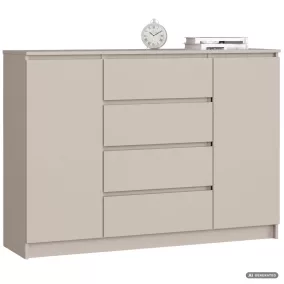   AKORD Furniture Factory CLP K140 Komód Laminált Lap Kasmír Matt