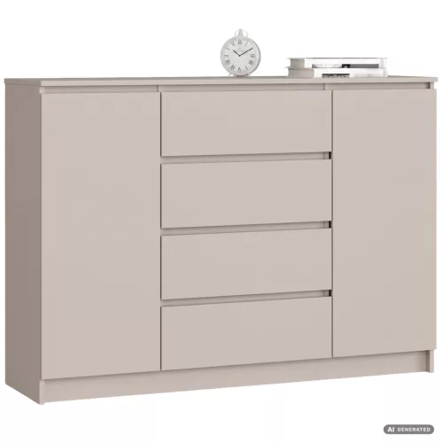 AKORD Furniture Factory CLP K140 Komód Laminált Lap Kasmír Matt