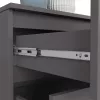 AKORD CLP K160 Komód Laminált Grafitszürke 4 Fiókos