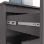 AKORD CLP K160 Komód Laminált Grafitszürke 4 Fiókos