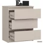   AKORD Furniture Factory CLP K60 Komoda Laminált Kaszmír 3 Fiókos