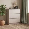 AKORD Furniture Factory CLP K60 Komoda Laminált Kaszmír 3 Fiókos
