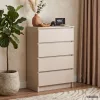 AKORD CLP K60 Komód Laminált Lap Kasmír 4 Fiókos