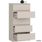   AKORD Furniture Factory CLP K60 Komoda Laminált Kaszmír 5 Fiókos