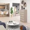 AKORD Furniture Factory CLP K60 Komoda Laminált Kaszmír 5 Fiókos