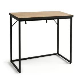   AKORD ORIGO Loft Konzolasztal 90 cm Dąb Craft Fekete Lábakkal