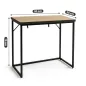   AKORD ORIGO Loft Konzolasztal 90 cm Dąb Craft Fekete Lábakkal