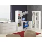 AKORD K Fali Polc Szett 25x25cm Fehér Laminált 3db