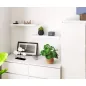 AKORD PS-3 Fali Polc 60cm Fehér Laminált