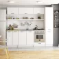 AKORD Oliwia Magas Konyhai Szekrény Fehér Matt