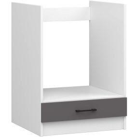   AKORD Oliwia S60 Beépíthető Sütőszekrény Fehér/Szürke