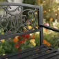 Fancy Garden Irys Welcome Fém Kerti Pad Fekete