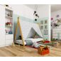 AKORD GEM Tipi Gyerekágy Laminált Fehér 160x80