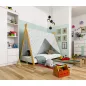 AKORD GEM Tipi Gyerekágy Laminált Fehér 160x80