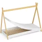 AKORD GEM Tipi Gyerekágy Laminált Fehér 180x80