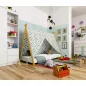 AKORD GEM Tipi Gyerekágy Laminált Fehér 180x80