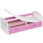 AKORD Play Gyerekágy 180x80 Rózsaszín Laminált Fiókos
