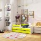 AKORD Smile Gyermekágy Laminált Lime 140x70 Matraccal