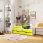 AKORD Smile Gyermekágy Laminált Lime 140x70 Matraccal