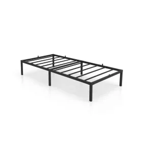   AKORD Furniture Factory Egyszemélyes Fém Ágy Fekete Összecsukható 90x190 cm