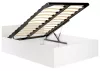 AKORD CLP Tárolós Ágy Laminált Fehér 140x200
