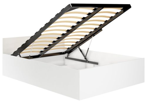 AKORD CLP Tárolós Ágy Laminált Fehér 140x200