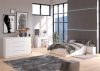 AKORD CLP Tárolós Ágy Laminált Fehér 140x200