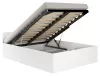 AKORD CLP Tárolós Ágy Laminált Fehér 140x200