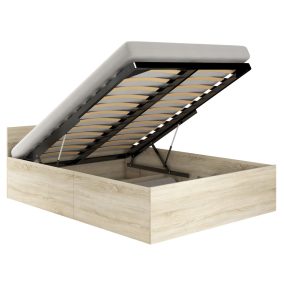 AKORD CLP Tárolós Ágy Sonoma Tölgy 120x200