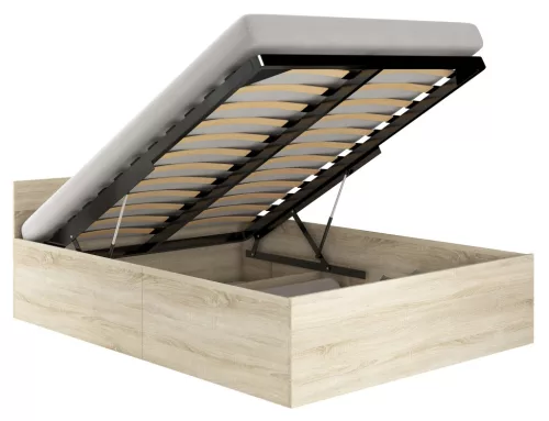 AKORD CLP Tárolós Ágy Sonoma Tölgy 120x200