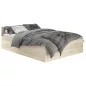 AKORD CLP Tárolós Ágy 160x200 Sonoma Tölgy Matraccal