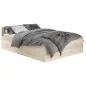 AKORD CLP Tárolós Ágy 180x200 Sonoma Tölgy Matraccal