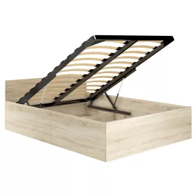 AKORD CLP Tárolós Ágy Sonoma Tölgy 120x200