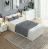 AKORD CLP Tárolós Ágy Laminált Fehér 90x200