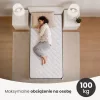 AKORD rugós matrac védőhuzattal 90x200 cm H3 fehér 24 cm magas