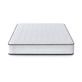   AKORD rugós matrac védőhuzattal 140x190 cm H3 fehér 24 cm magas