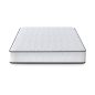   AKORD rugós matrac védőhuzattal 140x190 cm H3 fehér 24 cm magas