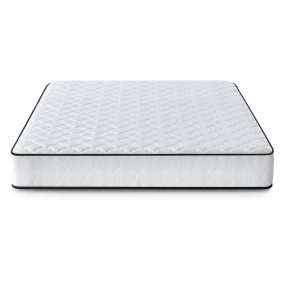   AKORD Furniture Factory rugós matrac védőhuzattal 160x200 cm H3 fehér 24 cm magas