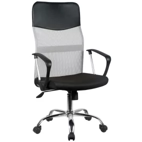 AKORD OCF-7 Ergonomikus Hálós Irodai Szék Szürke
