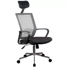 AKORD OCF-9 Ergonomikus Hálós Irodai Szék Szürke