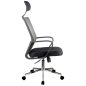 AKORD OCF-9 Ergonomikus Hálós Irodai Szék Szürke