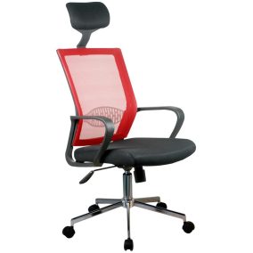 AKORD OCF-9 Ergonomikus Hálós Irodai Szék Piros