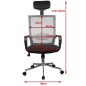AKORD OCF-9 Ergonomikus Hálós Irodai Szék Piros