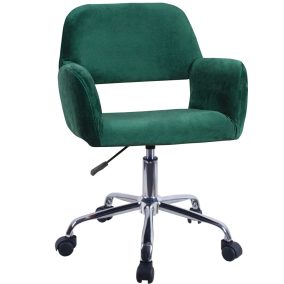 AKORD FD-22 Forgószék Bársony Palackzöld