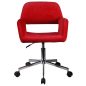 AKORD FD-22 Forgó Irodai Szék Vörös Velúr