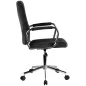 AKORD FD-24 Ergonomikus Velúr Irodai Szék Fekete